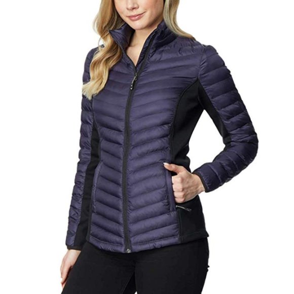 NEW 32 Degrees Heat Women's Mixed Media Jacket - Picture 1 of 5
